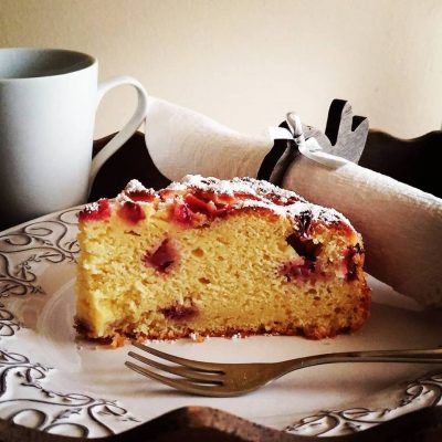 foto Torta morbida alle fragole