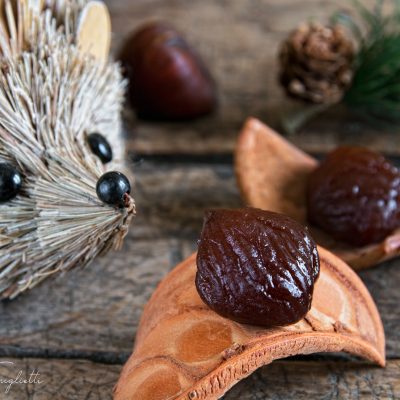 foto Castagne, castagne candite ovunque