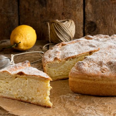 foto Torta di riso e ricotta